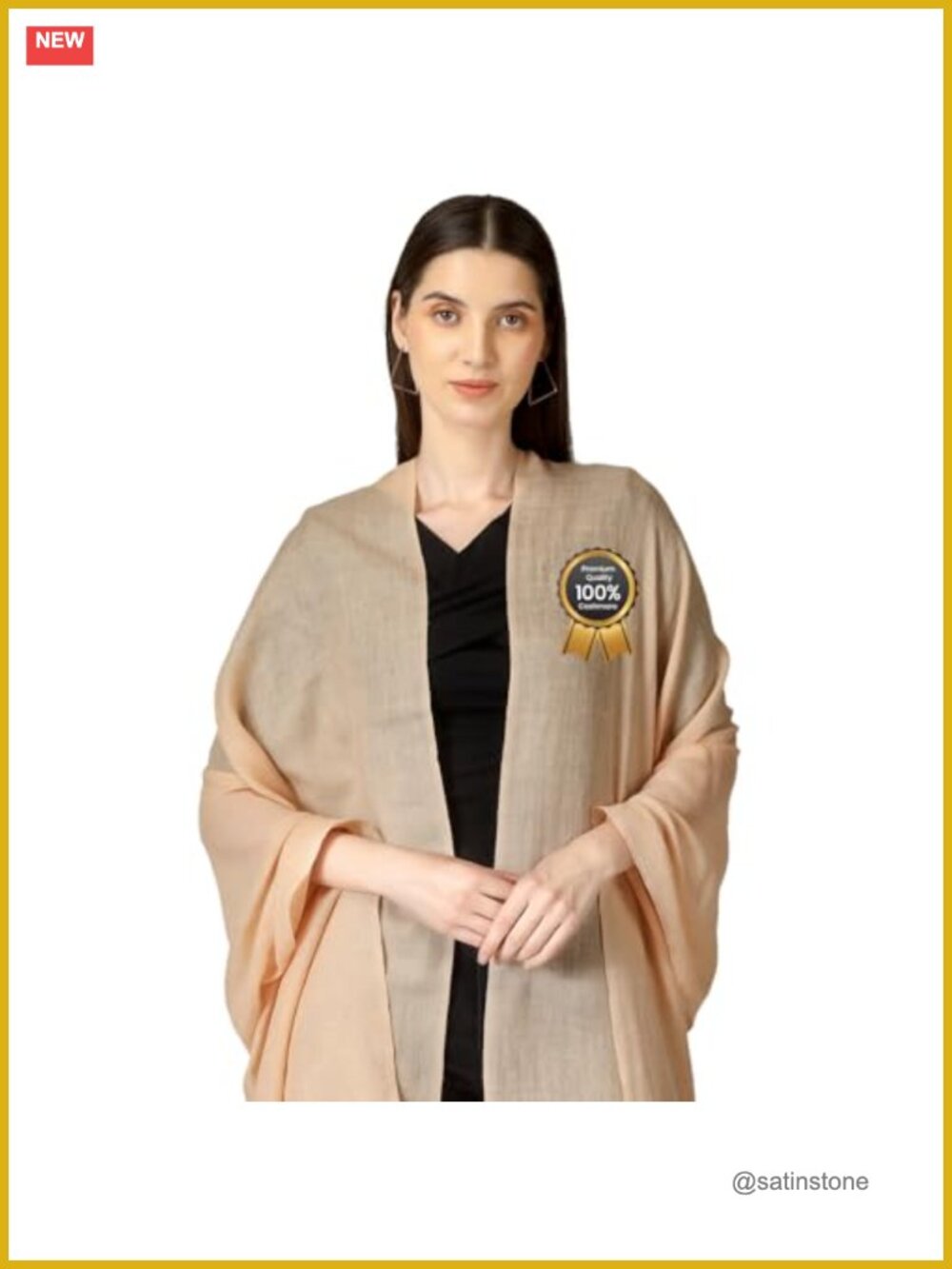 100% Cashmere Scarf Lightweight Wrap Fine Pashmina Shawl Travel
